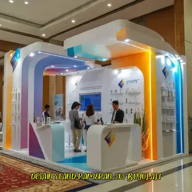 Desain Stand Pameran 3x3 Boyolali